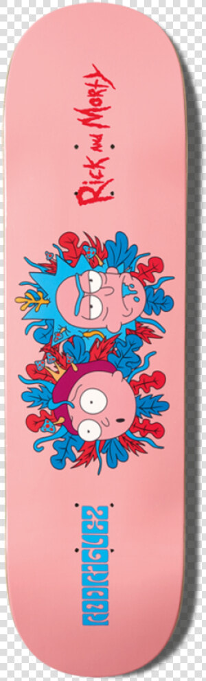 Primitive Rick And Morty Skateboard  HD Png Download