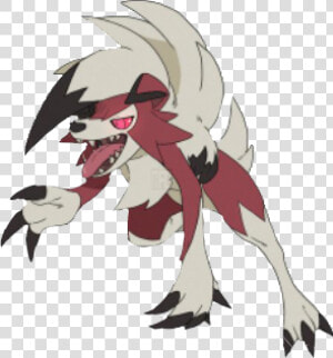  freetoedit Lycanroc Midnight Form 《no Background》   Lycanroc Midnight Form  HD Png Download