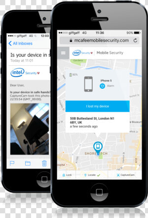 Ios Mobile Security   Mcafee Total Protection Ios  HD Png Download