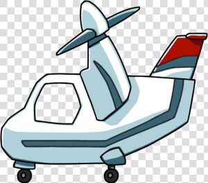 Clipart Plane Prop   Scribblenauts Plane  HD Png Download