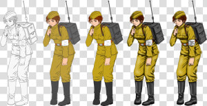 Soldier Military Clipart Ww Russian Empire Anime Transparent   Russian Soldier Anime  HD Png Download