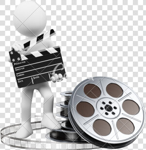 D White People   Clapperboard  HD Png Download