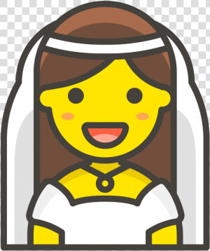 Bride With Veil Emoji   Artist Icon Png  Transparent Png