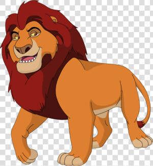 Lion King Png Image   Mufasa Lion King Cartoon  Transparent Png