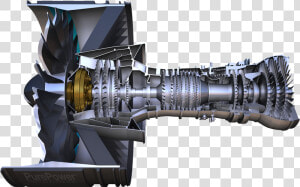 Pratt  amp  Whitney Pw1900g  HD Png Download