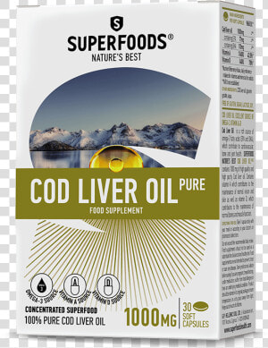 Super Foods Natures Best Cod Liver Oil  HD Png Download