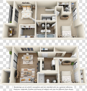 0 For The Cypress With Double Balcony Floor Plan  HD Png Download