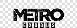 Metro Exodus Logo Png Image   Metro Last Light  Transparent Png