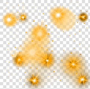 Yellow Glowing Lights Png   Png Download   Glow Light Effects Png  Transparent Png