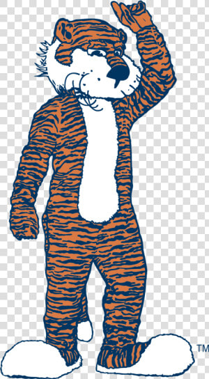 Auburn Tigers 10 Logo Png Transparent   Clemson Tigers Mascot Png  Png Download