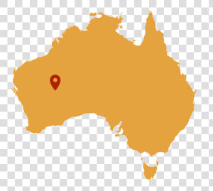 Map Of Australia Showing The Location Of Well 9 In   Transparent Background Australia Clipart  HD Png Download