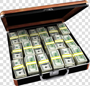 Case Full Of Dollar Briefcase Png Image   Five Million Dollars Briefcase  Transparent Png