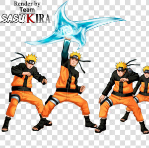 9531 Render Naruto Shippuuden Kage Bunshin Rasenshuriken   Naruto Uzumaki Rasen Shuriken Render  HD Png Download