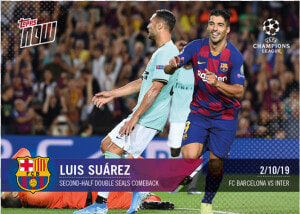 Luis Suarez  Second Half Double Seals Comeback   Barcellona 2 Inter 1  HD Png Download