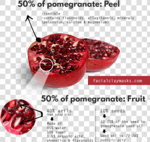 Antioxidant Rich Pomegranate Face Mask   Pomegranate Face Mask Benefits  HD Png Download