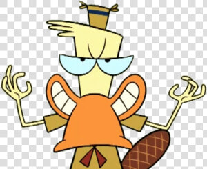 Camp Lazlo Character Edward The Platypus Angry   Camp Lazlo Characters  HD Png Download