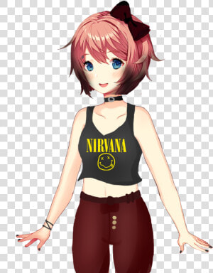 Sayori Meanie  HD Png Download