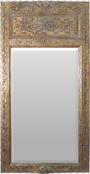 Medium Decorative Mirror Frame   Mirror  HD Png Download