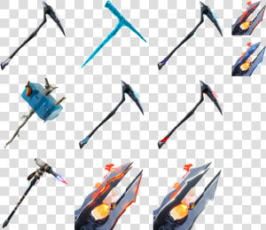 Fortnite Season 7 Battle Pass Pickaxes  HD Png Download