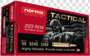 Norma Tactical 223  HD Png Download