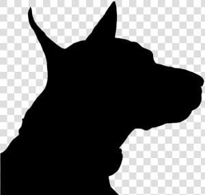 Transparent Dog Head Clipart Black And White   Siluetas De Perros Png  Png Download