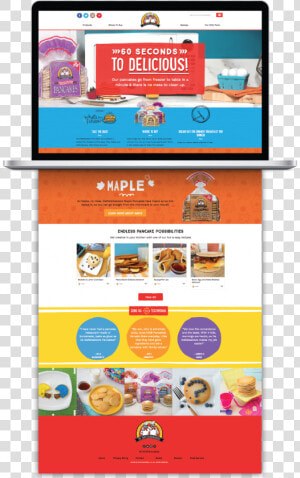 The Site Also Better Promotes Individual Flavors With   Online Advertising  HD Png Download