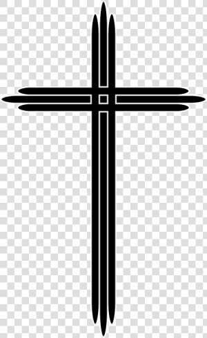 Cross Clipart Brush Clipart Black And White Download   Cross Without Background  HD Png Download