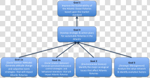 Project Management Goal Hierarchy  HD Png Download