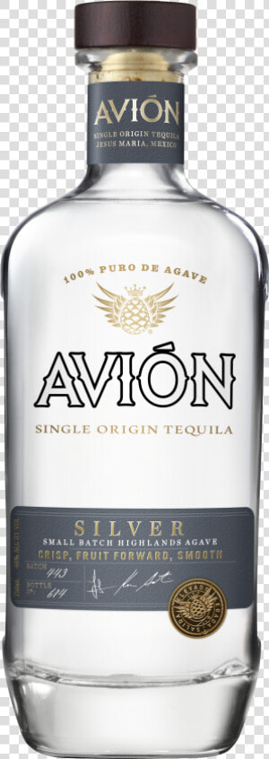 Avion Tequila Mexico Silver 750ml Bottle   Avion Silver Tequila  HD Png Download