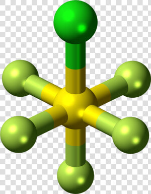 Sulfur Chloride Pentafluoride Molecule Ball   Sulfur Molecules Png  Transparent Png