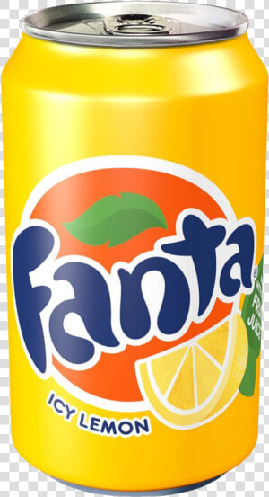 Fanta Png   Lemon Fanta Can  Transparent Png