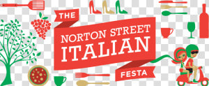 Pasta Italian Free On   Norton Street Festa 2018  HD Png Download