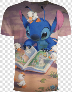 Anime Lilo Stitch 3d T shirt   Cutes Moments Of Lilo And Stitch  HD Png Download