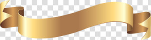 Clipart Banner Yellow Ribbon   Transparent Png Gold Banner  Png Download