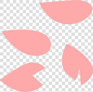 Falling Petals Png   Cartoon Cherry Blossom Petals  Transparent Png