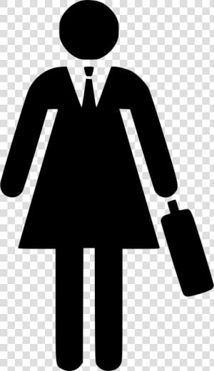 Computer Icons Businessperson   Female Business Person Icon  HD Png Download