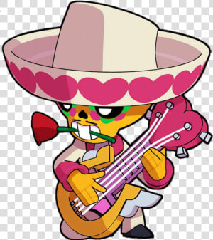 Serenade Poco Brawl Stars   Brawl Stars Poco Skin  HD Png Download