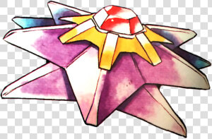 Starmie   Png Download   Pokemon Red And Blue Starmie  Transparent Png