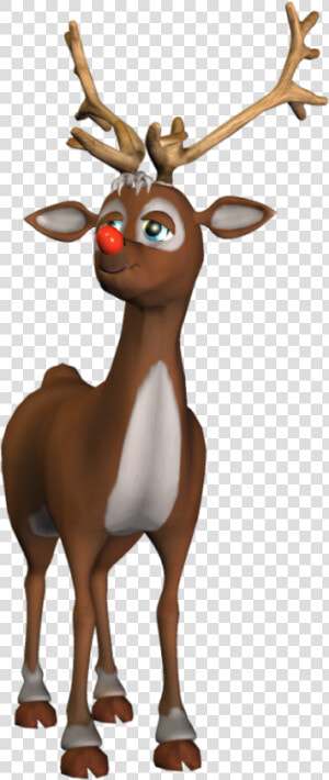 Rudolf D Png Christmas   Renos Animado  Transparent Png