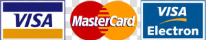 Visa And Mastercard Logo   Visa Mastercard Visa Electron  HD Png Download