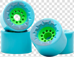 Blue   Orangatang Wheels  HD Png Download