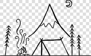 Transparent Camp Fire Png   Drawing Camp Fire  Png Download