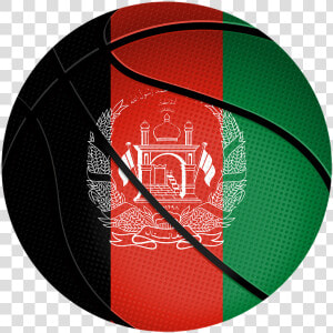 Basketball Ball  Iran  Tajikistan  Afghanistan  India   Афганистан Флаг  HD Png Download