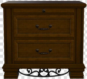 Side Table  Drawers  Metal Pulls  Furniture  3d  Render   Chest Of Drawers  HD Png Download