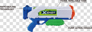 Zuru X Shot Water Gun  HD Png Download