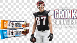 Gronk Signature Protein Candy Bar Png  Transparent Png