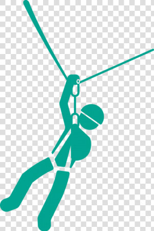 Transparent Zipline Png   Zip Line Clip Art Png Transparent  Png Download