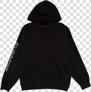 Supreme Sleeve Embroidery Hoodie Ss   Hoodie  HD Png Download