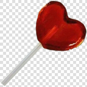  lollipop  red  heart   Sticker Red Heart Lollipop  HD Png Download