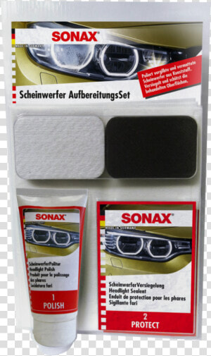 Sonax Headlight Restoration Kit  HD Png Download